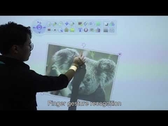 Giá đỡ gắn máy chiếu màu trắng cho nhà máy, giá đỡ cánh tay máy chiếu bằng hợp kim nhôm cho bảng trắng