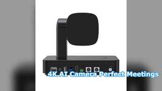 Camera 4K AI PTZ với Zoom quang học 10x cho cuộc họp