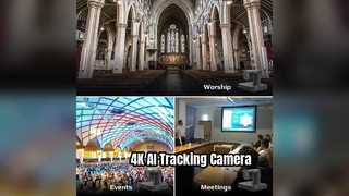 Camera theo dõi AI iBoard 4K PTZ cho các cuộc họp chuyên nghiệp