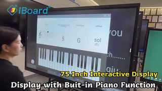 Màn hình phẳng tương tác 75 inch dành cho cuộc họp