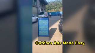 Bảng hiệu kỹ thuật số di động ngoài trời iBoard