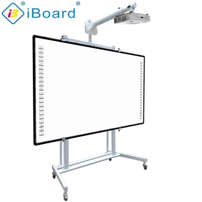 Bảng tương tác hồng ngoại 82 inch với E3 gốm / công việc bề mặt nano với máy chiếu