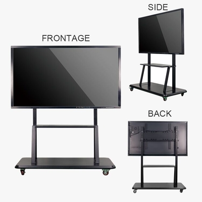 Hội nghị màu sắc OEM Hiển thị bảng phẳng tương tác bằng kim loại cho các cuộc họp của công ty