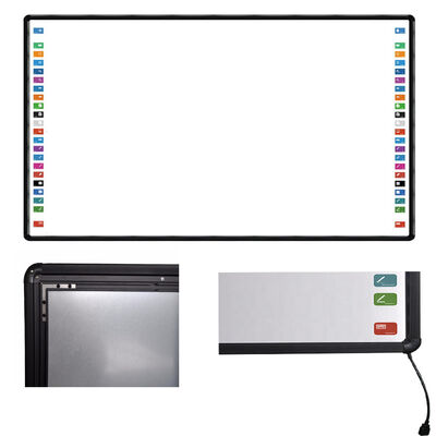 102 Inch High Precision Control Interactive Smart Whiteboard với khung hợp kim nhôm