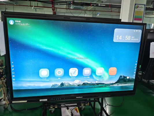 Multi Touch Android 13 iBoard Interactive Whiteboard Win Touch Panel Display Smart Monitor Cho việc giảng dạy giáo dục