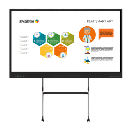 High Accuracy Interactive Flat Panel với hệ thống Android 11 và màu trắng
