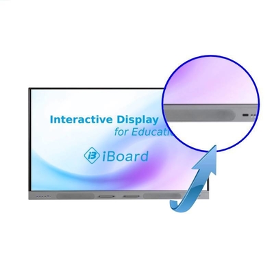 98 Inch Interactive Flat Panel 65/ 86 /75 Inch 4K Interactive Boards With Array Mic tùy chọn