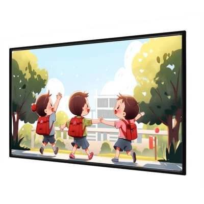 Bảng trắng tương tác hồng ngoại 82 đến 120 Inch Bảng trắng 20 điểm cảm ứng USB Smart Kids Magnetic Board For Classroom
