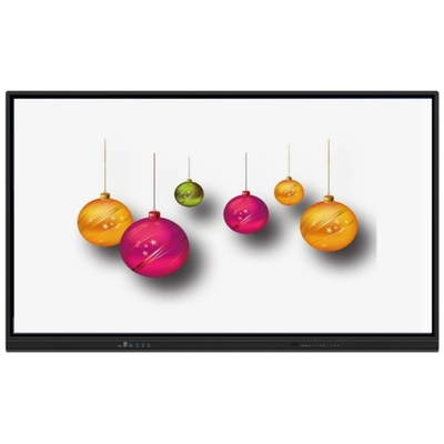 98 Inch Interactive Flat Panel 65/ 86 /75 Inch 4K Interactive Boards With Array Mic tùy chọn