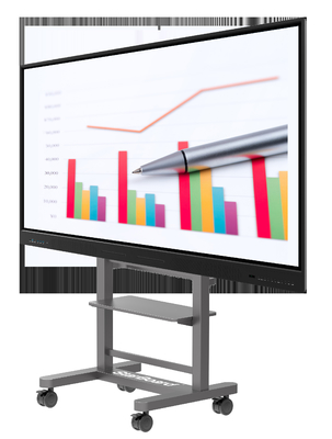 86 inch màn hình cảm ứng tương tác màn hình cảm ứng bảng tương tác với giá đỡ di động