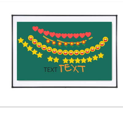 96 inch IR Interactive White board Bảng chiếu cho văn phòng lớp học