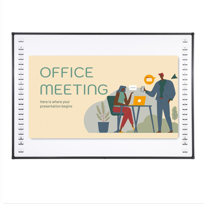 96 inch IR Interactive White board Bảng chiếu cho văn phòng lớp học