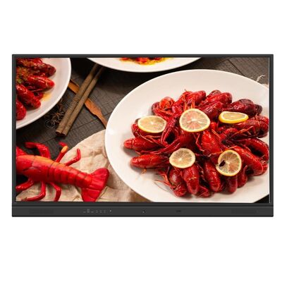 LCD Smart Board Android 13 55 65 75 86 98 Inch 40 Touch Points Whiteboard TV Screen Monitor màn hình USB TYPE-C Hiển thị cho trẻ em