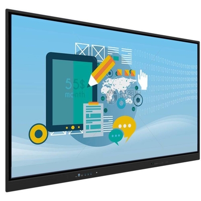 55 65 75 86 Inch màn hình cảm ứng tương tác Whiteboard Android 13 EDLA 40 điểm cảm ứng cho cuộc họp văn phòng lớp học