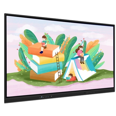 Bảng thông minh LCD 75 inch cho các giải pháp cảm ứng tương tác trong hội nghị văn phòng trường học