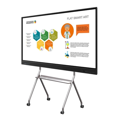 65 75 86 98 Inch All In One Interactive Whiteboard Android Hệ thống kép Smart TV Bảng hiển thị cho trẻ em Giáo viên