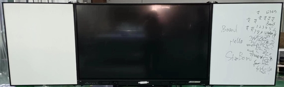 Màn hình tương tác 75 inch với giá đỡ điện tử với xem bên