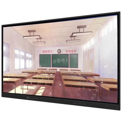 Bảng phẳng tương tác 55 65 75 86 Inch màn hình thông minh màn hình LCD màn hình hiển thị Android OPS Bảng trắng cho các cuộc họp hội nghị