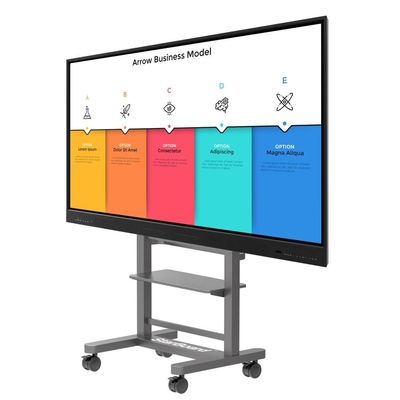 Màn hình bảng thông minh LCD Hội nghị Bảng trắng tương tác kỹ thuật số Giáo dục trường học Bảng thông minh điện tử 4k