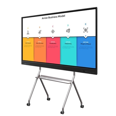 Màn hình bảng thông minh LCD Hội nghị Bảng trắng tương tác kỹ thuật số Giáo dục trường học Bảng thông minh điện tử 4k
