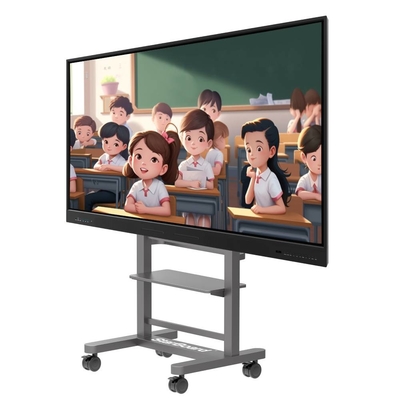 Màn hình bảng thông minh LCD Hội nghị Bảng trắng tương tác kỹ thuật số Giáo dục trường học Bảng thông minh điện tử 4k