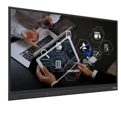 75 86 Inch IR Interactive Whiteboard Finger Touch Digital 4K UHD 3840*2160 Bảng dạy khoa học cho trẻ em