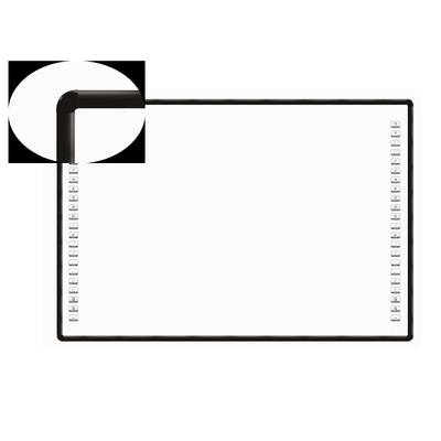 Bảng chiếu tương tác 4K 82 85 102 Inch Side Bar 10 Touch Points USB PC Pen Finger Writing White Board Cho trường học