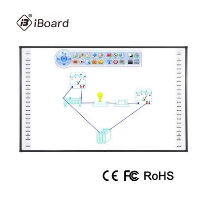 81 Inch Interactive Whiteboard 10 điểm chạm điểm thép nano bề mặt