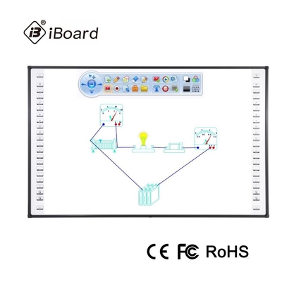 81 Inch Interactive Whiteboard 10 điểm chạm điểm thép nano bề mặt