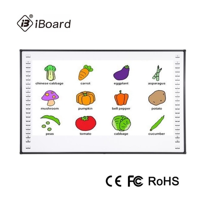 Factory Iboard cung cấp 102 Inch Smart Touch Board interactive whiteboard với máy chiếu cho lớp học