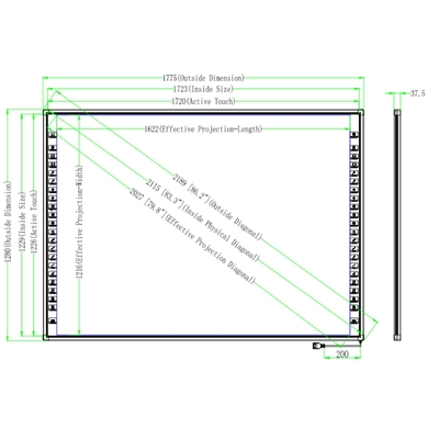 bán hàng hàng đầu Finger Touch Smart Digital Board portable Interactive Whiteboards cho các trường học