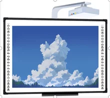 55/65/75/86/98 Inch tùy chọn hồng ngoại tương tác bảng trắng 2mm vị trí chính xác