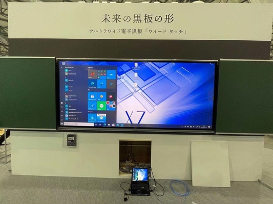 Bảng đen thông minh ghi âm 75 86 98 inch Whiteboard Greenboard OPS 40 điểm cảm ứng HDMI Cổng USB cho trường đại học