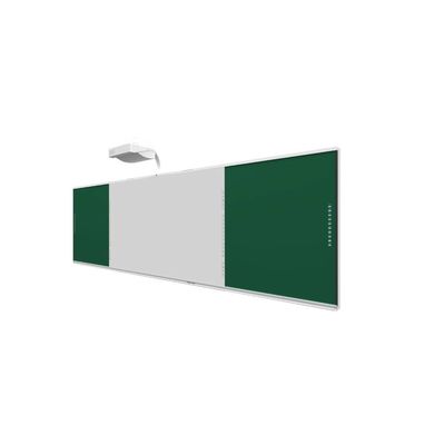 Bảng đen thông minh ghi âm 75 86 98 inch Whiteboard Greenboard OPS 40 điểm cảm ứng HDMI Cổng USB cho trường đại học