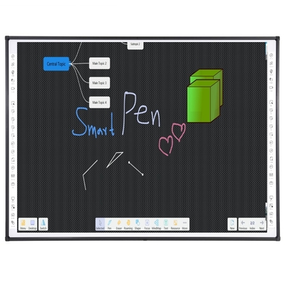 86 inch Infrared Interactive whiteboard Marker viết Touch board Ceramic Surface cho máy chiếu