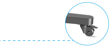 Độ cao điều chỉnh Đứng bàn trắng tương tác cho Smart TV Touch Monitos Sử dụng gắn sàn hoặc tường