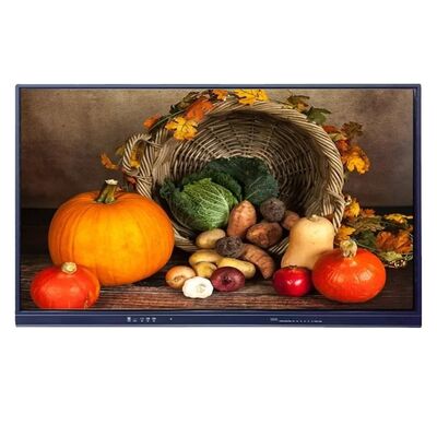 65 75 86 98 Inch LCD Smart Board tương tác 4mm kính nóng Android Windows 10/11 Pro Touch Finger Smart Monitor