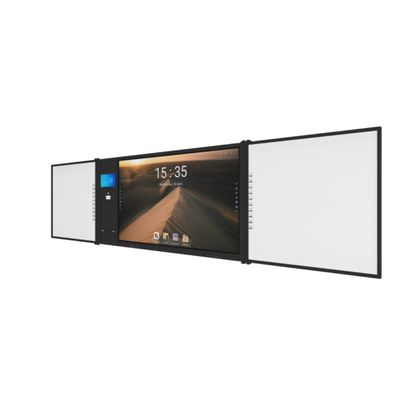 75 inch ghi hình bảng trắng hệ thống kép tương thích với Android Windows Linux Ma OS cho bài thuyết trình đào tạo