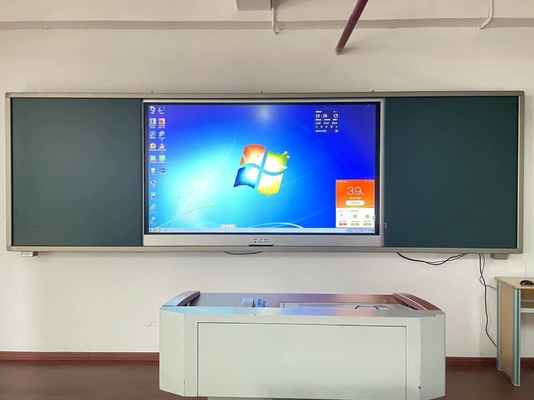 Nhận dạng tay tương tác Bảng bảng màu xanh thông minh 16:9 Multi touch 10-32 điểm 8 64G RAM ROM Android PC Whiteboard