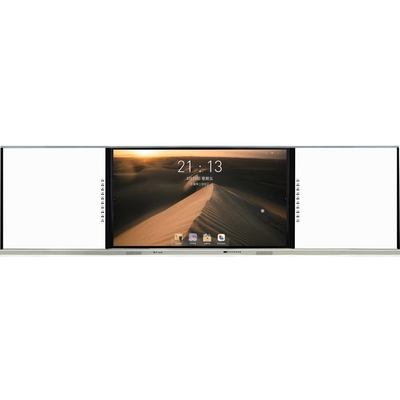 Bảng đen thông minh tương tác với màn hình DLED 75 86 98 inch tùy chọn Bảng trắng / xanh / đen