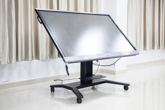 Bảng trắng tương tác đứng với độ nghiêng và chiều cao điều chỉnh cho kích thước 55-86 inch bảng