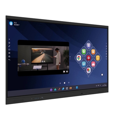 IR Interactive Whiteboard EDLA Google Chứng nhận màu đen Android OPS 40 điểm màn hình với cảm biến ánh sáng NFC cho học sinh