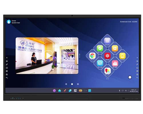 bán nóng Giá rẻ 65 75 inch màn hình LCD 4K Smart Board Giá bảng trắng kỹ thuật số Bảng trắng tương tác giáo dục