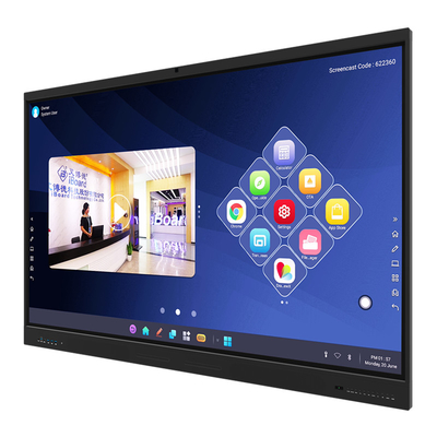 Màn hình phẳng tương tác màn hình cảm ứng thông minh 98 inch cho trường học và doanh nghiệp