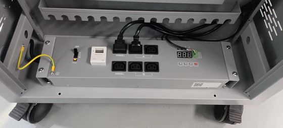 CE AC sạc DC sạc và USB Type-A Type-C kho lưu trữ iPad xe tải sạc điện thoại di động với bánh xe