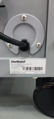 CE AC sạc DC sạc và USB Type-A Type-C kho lưu trữ iPad xe tải sạc điện thoại di động với bánh xe