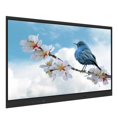 65/75/86 Inch độ phân giải 4K Phân hình phẳng tương tác Bảng bảng thông minh thông minh với Multi-Touch và Android / Windows / Linux / Mac OS