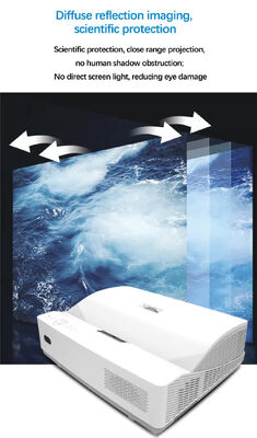 iBoard Mức giá rẻ DLP Laser Portable Projector 4K Whiteboard Ultra Short Throw Projector cho lớp học