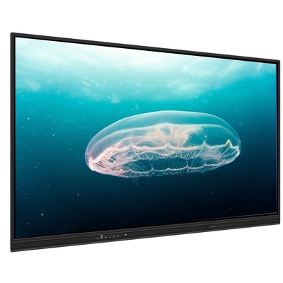 98 inch tương tác màn hình cảm ứng màn hình giám sát máy ảnh microphone loa inbuilt android win os tất cả trong một máy tính cho văn phòng hội nghị
