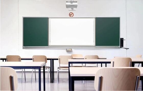 Bảng tương tác máy chiếu 102 inch Bảng trắng điện tử đa điểm chạm